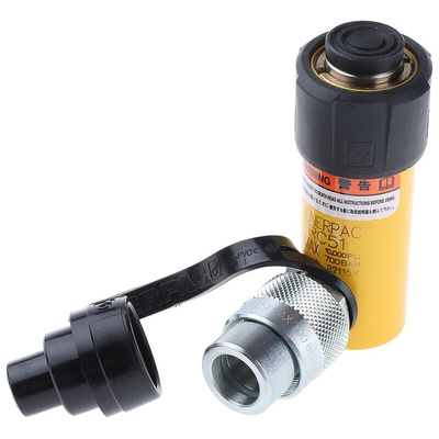 Enerpac Single, Portable General Purpose Hydraulic Cylinder, RC51, 5t, 25mm stroke