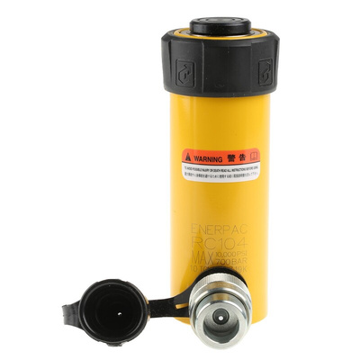 Enerpac Single, Portable General Purpose Hydraulic Cylinder, RC104, 10t, 105mm stroke