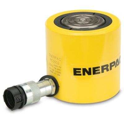 Enerpac Single, Portable Low Height Hydraulic Cylinder, RCS502, 50t, 60mm stroke