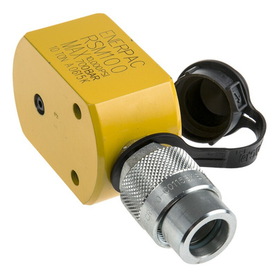 Enerpac Single, Portable Low Height Hydraulic Cylinder, RSM100, 10t, 12mm stroke