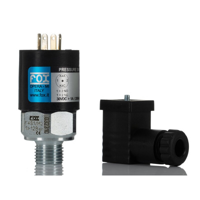 RS PRO Pressure Switch, G 1/4 1bar to 12 bar