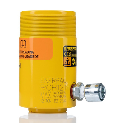 Enerpac Single, Portable Hollow Plunger Hydraulic Cylinders, RCH121, 13t, 42mm stroke