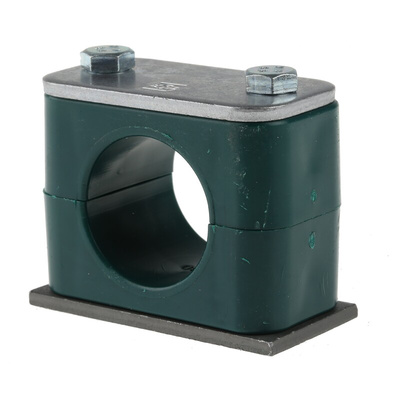 RS PRO Single Tube Clamp for 30mm tube