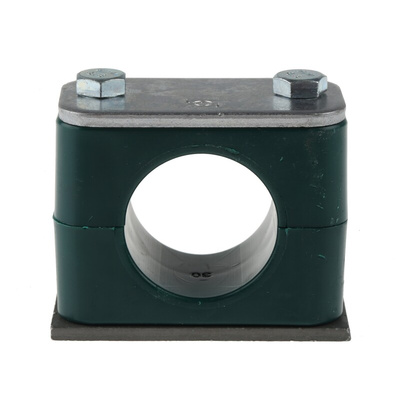 RS PRO Single Tube Clamp for 30mm tube