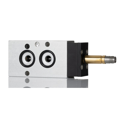 RS PRO 5/2 Pneumatic Solenoid Valve - Solenoid/Spring G 1/4 MNH Series 12 V dc, 24 V dc, 110V ac
