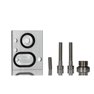 RS PRO 5/2 Pneumatic Solenoid Valve - Solenoid/Spring G 1/4 MNH Series 12 V dc, 24 V dc, 110V ac
