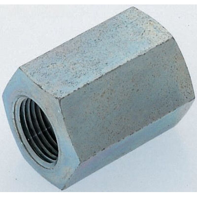 Hi-Force Hydraulic Straight Threaded Adaptor NPT 3/8-18 Female to NPT 3/8-18 Female, HF14