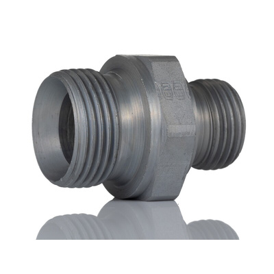 Parker Hydraulic Union Straight Threaded Adaptor G 1/2 to G 3/4 Male, 12-8HMK4S