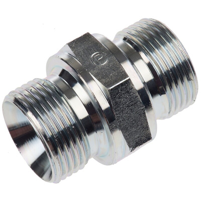 Parker Hydraulic Union Straight Threaded Adaptor G 3/4 to G 3/4 Male, 12HMK4S