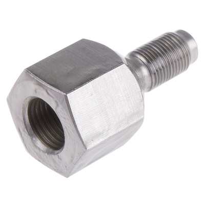 SKF Hydraulic Straight Threaded Adaptor G 1/8 Female to G 1/4 Male, 1014357 A