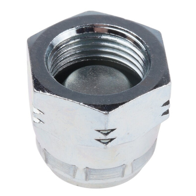 G 3/8 Steel Hydraulic Blanking Cap, 380 bar Max Operating Pressure