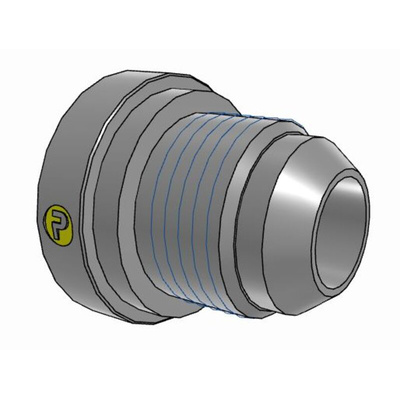 Parker Hydraulic Straight Threaded Reducer UNF 1 5/16-12 Female to UNF 7/8-14 Male, 16-10TRTXS