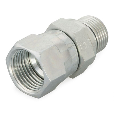 Parker Hydraulic Swivel BSPP 1/8 Male to UNF 1/2-20 Female, 5F642EDMXS