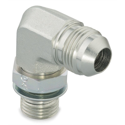 Parker Hydraulic Elbow Compression Tube Fitting 10 mm to M14, 6M14C87OMXS