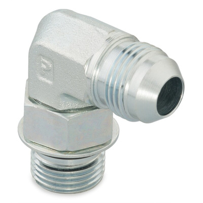 Parker Hydraulic Male Stud 6 mm to 7/16-20 in Male, 4C5OMXS