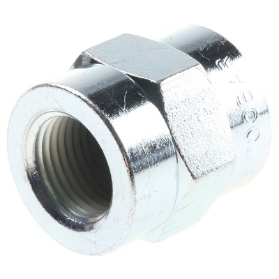 Enerpac Hydraulic Straight Threaded Adaptor NPT 3/8-18 Female to NPT 3/8-18 Female, FZ1614