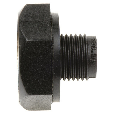 Elesa-Clayton, Glass Fibre Reinforced Plastic (GRP) Hydraulic Blanking Plug, Thread Size 1/8 in