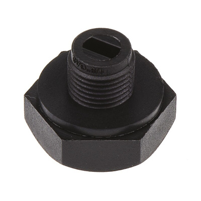 Elesa-Clayton, Glass Fibre Reinforced Plastic (GRP) Hydraulic Blanking Plug, Thread Size 1/8 in