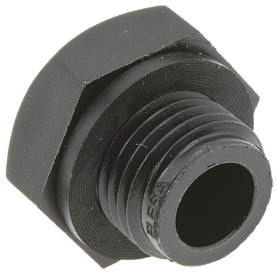 Elesa-Clayton, Glass Fibre Reinforced Plastic (GRP) Hydraulic Blanking Plug, Thread Size 1/4 in