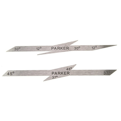 Parker Hydraulic Thread Identification Kit MIK-1, Caliper Set, Instruction Booklet, Thread Profiles