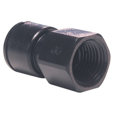 John Guest Hydraulic Straight Compression Tube Fitting PM450611E, 1/8 in