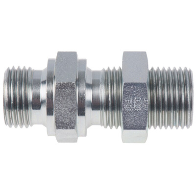 Parker Hydraulic Straight Threaded Adaptor G 1/2 to G 1/2 Male, 8WMK4WL4NMS