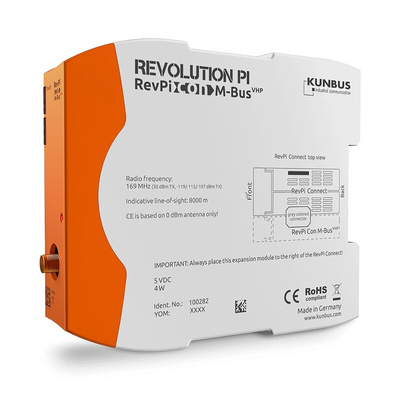 Revolution PI REVOLUTION PI Series PLC Expansion Module for Use with RevPi Connect(+)