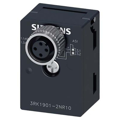 Siemens AS-I Adapter for Use with As-I Flat Cable Transition To M12