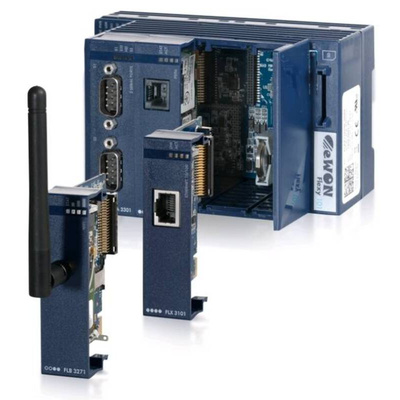 Ewon FLX3402 Series Expansion Module for Use with 8DI-4AI-2DO, Analog, Digital