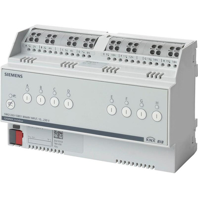 Siemens N 263D51 Series PLC I/O Module for Use with KNX, Binary