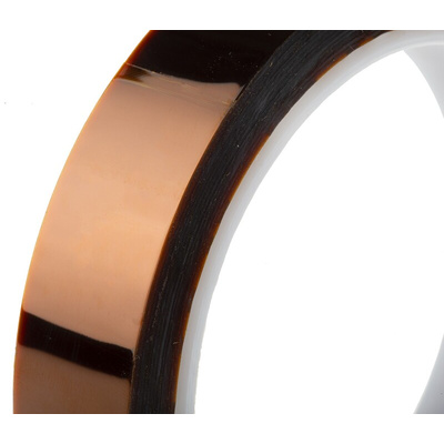 Hi-Bond HB830 Amber Polyimide Film Electrical Tape, 19mm x 33m
