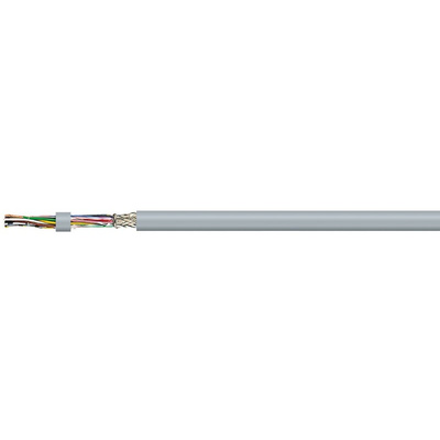 CAE Groupe Twisted Pair Data Cable, 0.5 mm², 2x2 Cores, 20 AWG, Grey Sheath