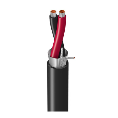 Belden Multicore Data Cable, 1 Pairs, 0.75 mm², 2 Cores, 18 AWG, Screened, 305m, Chrome Sheath