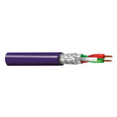 Belden Data Cable, 1 Pairs, 0.34 mm², 2 Cores, 22 AWG, Screened, 500m, Purple Sheath
