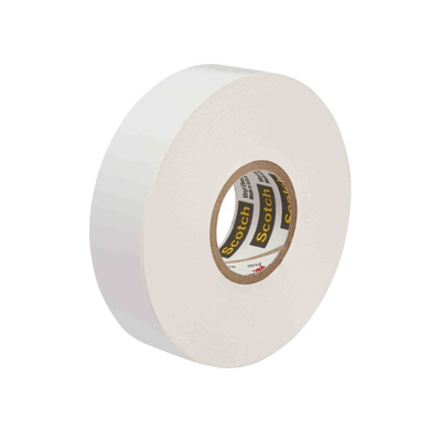 3M Scotch 35 White PVC Electrical Tape, 19mm x 20m