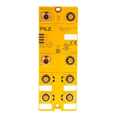 Pilz PDP67 F Safety Controller, 8 Safety Inputs, 8 Safety Outputs, 24 V dc