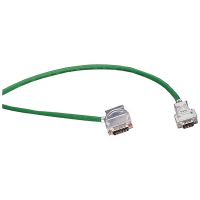 Siemens Twisted Pair Twisted Pair Cable, 4 Cores, 26 AWG, 20m, Green Sheath