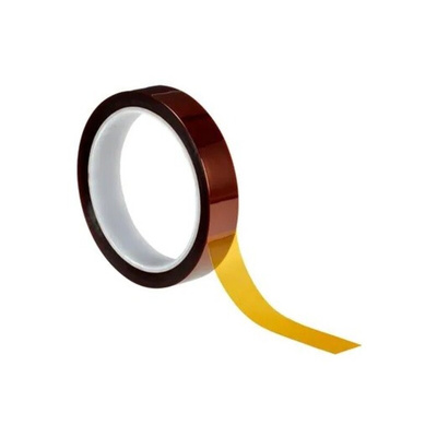 3M Amber Polyimide Film Electrical Tape, 12mm x 33m