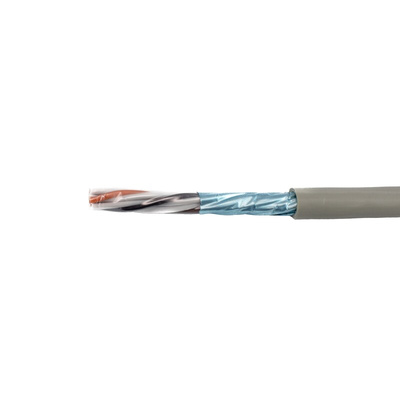 Alpha Wire Twisted Pair Twisted Pair Cable, 0.1829 mm2, 6 Cores, 26, Screened, 1640ft, Grey Sheath