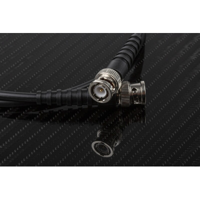 RS PRO Male BNC to Male BNC Coaxial Cable, 1m, RG58 Coaxial, Terminated