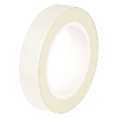 Advance Tapes AT4001 White Glass Cloth Electrical Tape, 25mm x 55m