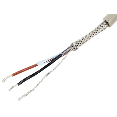 Alpha Wire Multicore Data Cable, 0.09 mm², 2 Cores, 28 AWG, Screened, 50m, Grey Sheath
