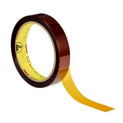 3M Scotch 5419 Yellow Polyimide Film Electrical Tape, 25mm x 33m