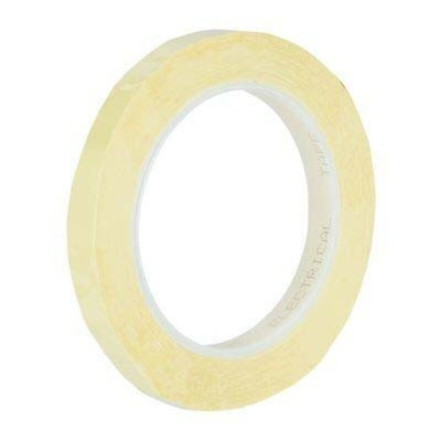 3M Scotch 1350 Yellow Polyester Film Electrical Tape, 15mm x 66m