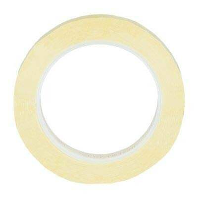 3M Scotch 1350 Yellow Polyester Film Electrical Tape, 12mm x 66m