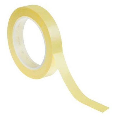 3M Scotch 56 Yellow PET Electrical Tape, 25mm x 66m