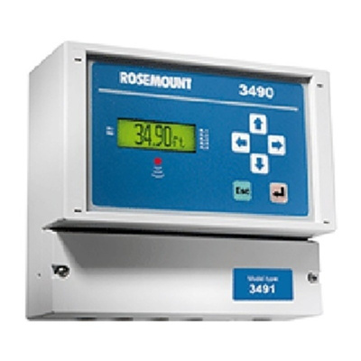 Rosemount 3490 Series Level Controller - Panel Mount, 115 [arrow/] 230 V ac 1 Current, Voltage Input 1 x 4 - 20mA + 5 x