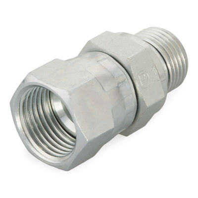 Parker Hydraulic Straight Threaded Adaptor BSPT 3/4 Male to UNF 7/8-14 Male, 10-12F642EDMXS