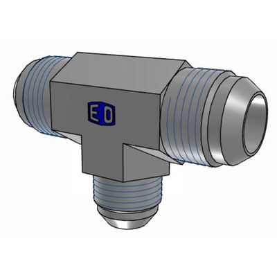 Parker Hydraulic Union Straight Threaded Adaptor UNF 1 1/16-12 Male to UNF 7/8-14 Male, 12-12-10JMTXS