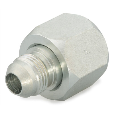 Parker Hydraulic Straight Threaded Reducer UNF 1 1/16-12 Male to UNF 3/4-16 Male, 12-8 TRTXN-S
